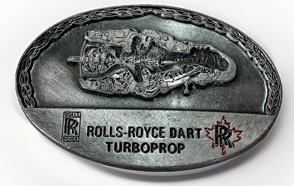 Pennsylvania Railroad Prr Rr Keystone Train Sign Logo NOS Vintage Belt Buckle
